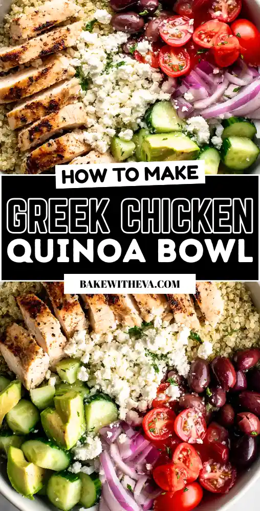 Greek Chicken Quinoa Bowl
