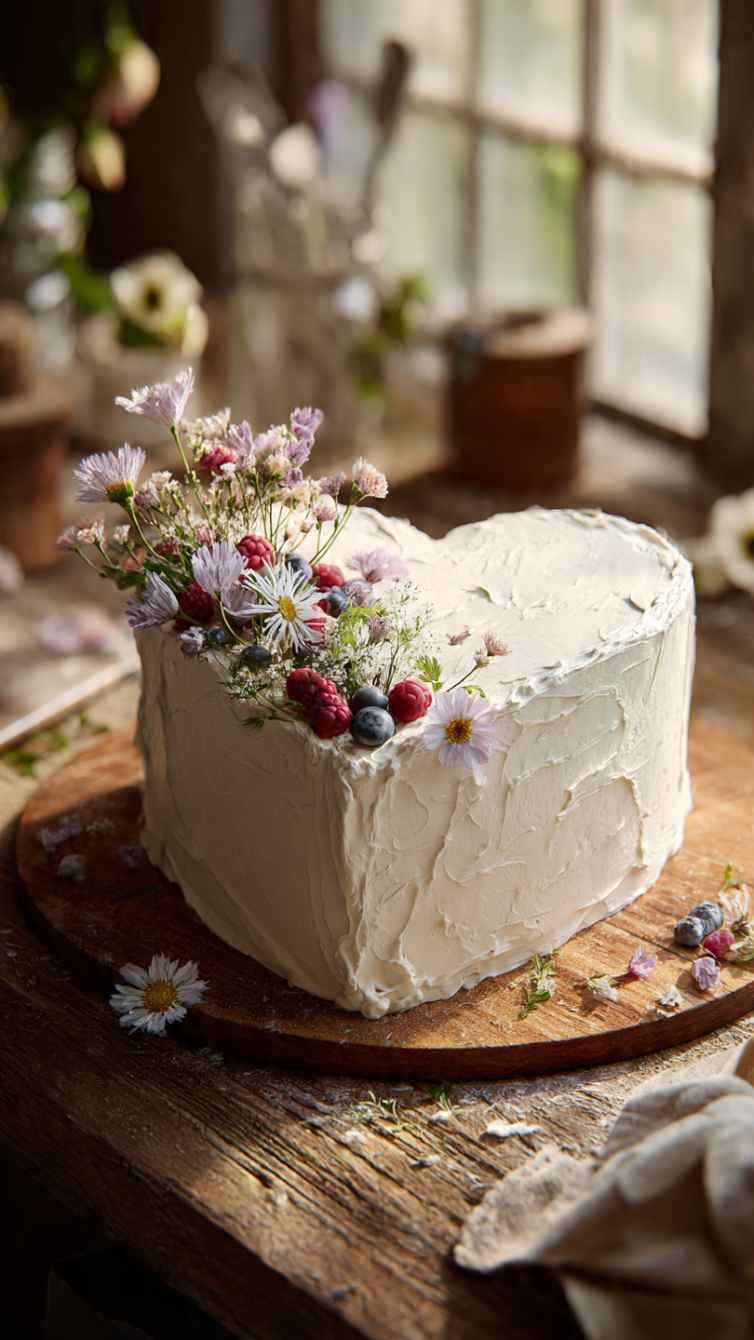 10 Gorgeous Heart Cake Design Ideas for Celebrations Filled with Love