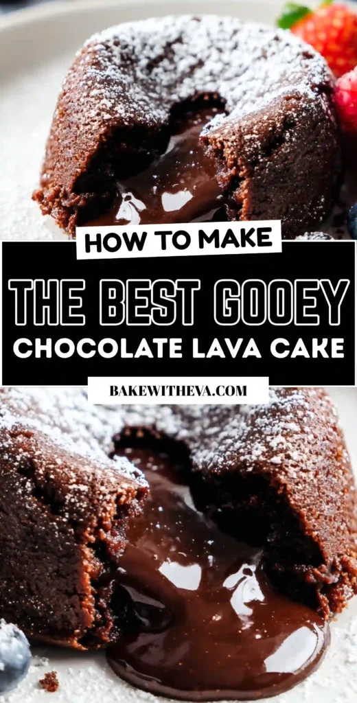 The Best Gooey Chocolate Lava Cake