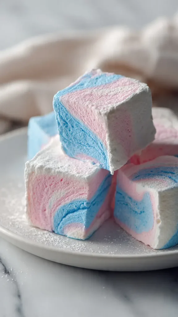 Cotton Candy Marshmallows