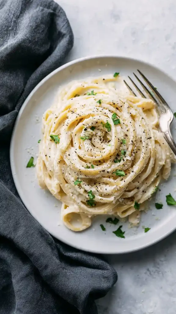 One Pot Creamy Garlic Pasta