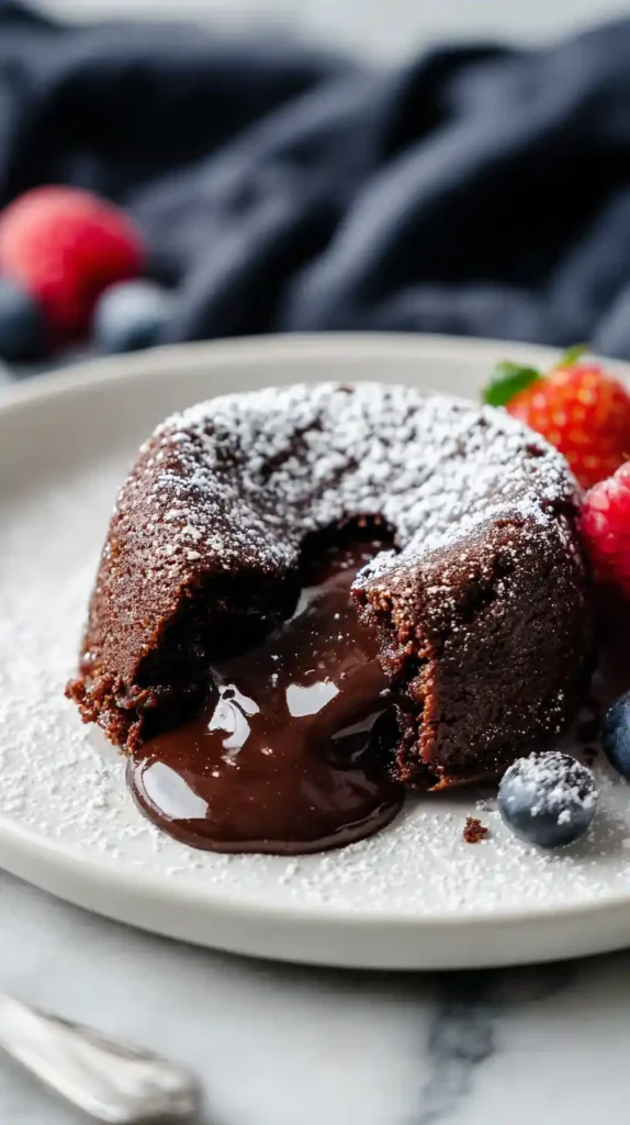 The Best Gooey Chocolate Lava Cake
