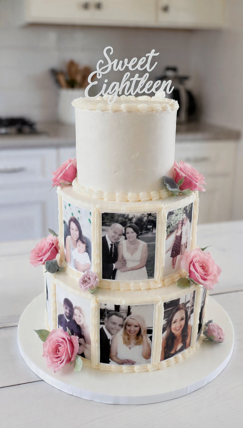 10 Stunning 18th Birthday Cake Ideas for Girls - Bakewitheva
