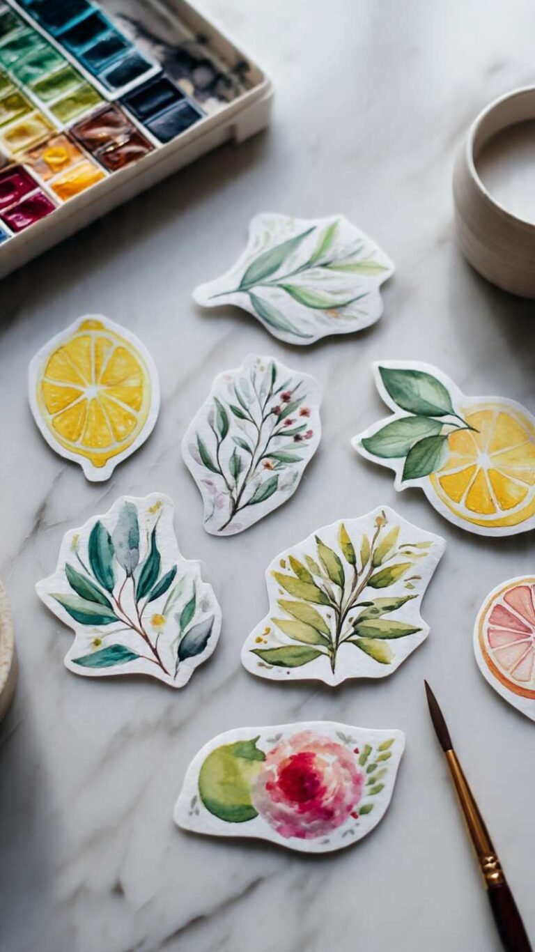 Homemade Stickers Ideas 10 DIY Sticker Ideas You Can Make at Home - Bakewitheva