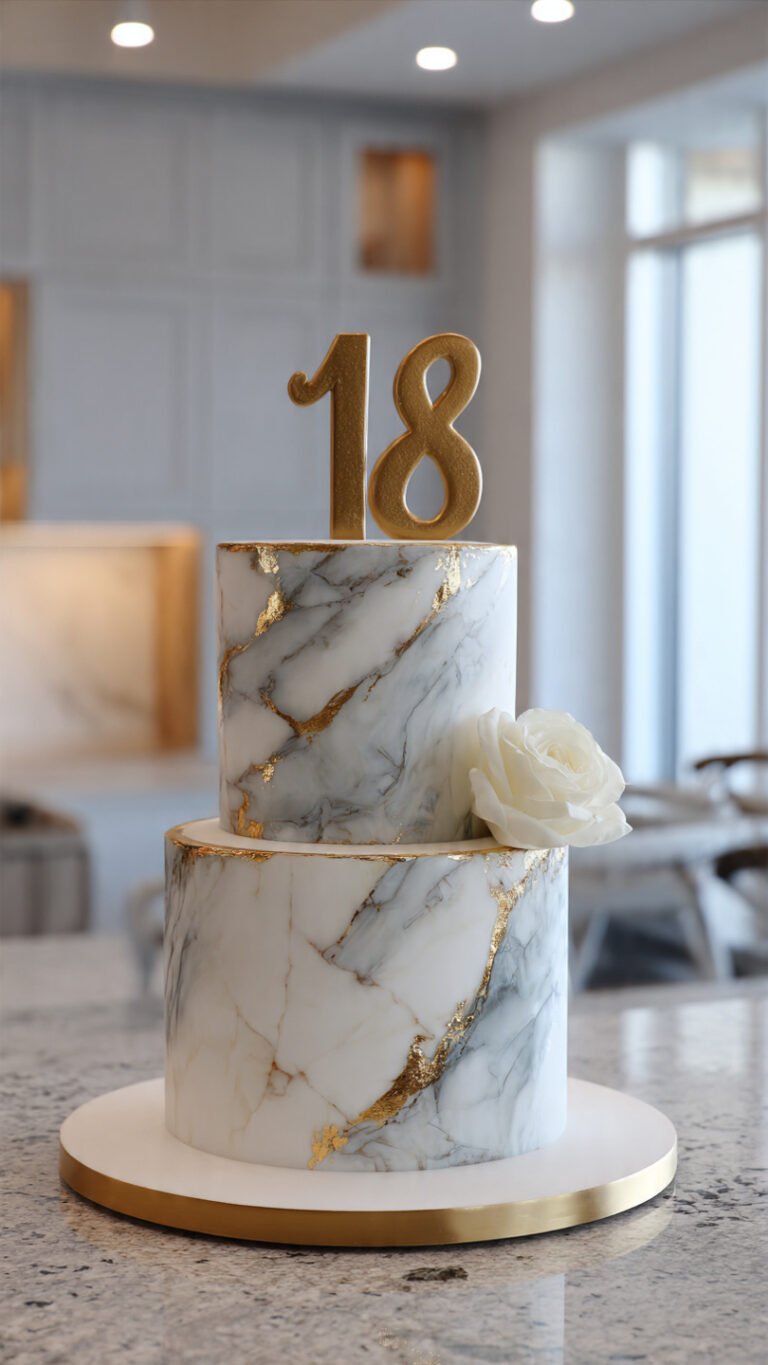 10 Stunning 18th Birthday Cake Ideas for Girls - Bakewitheva