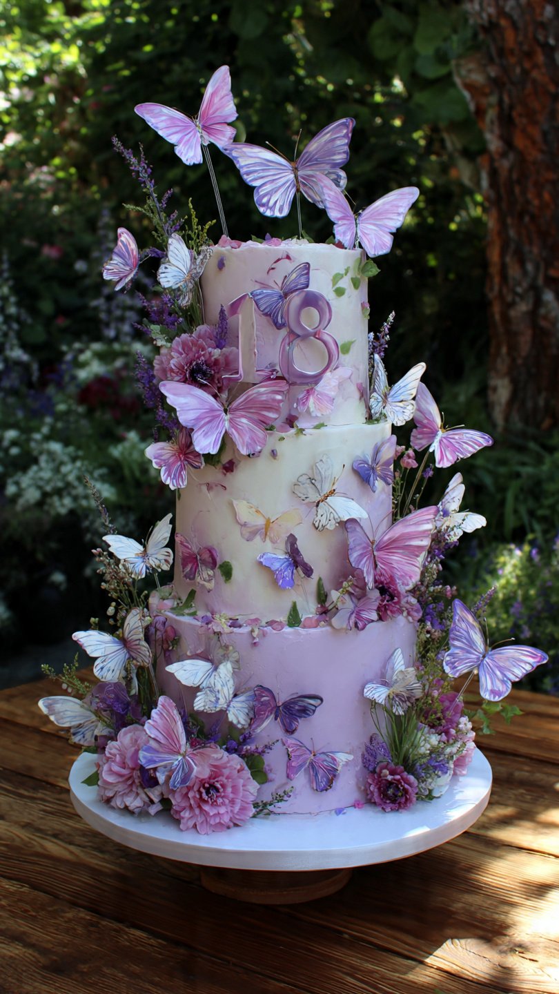10 Stunning 18th Birthday Cake Ideas for Girls - Bakewitheva