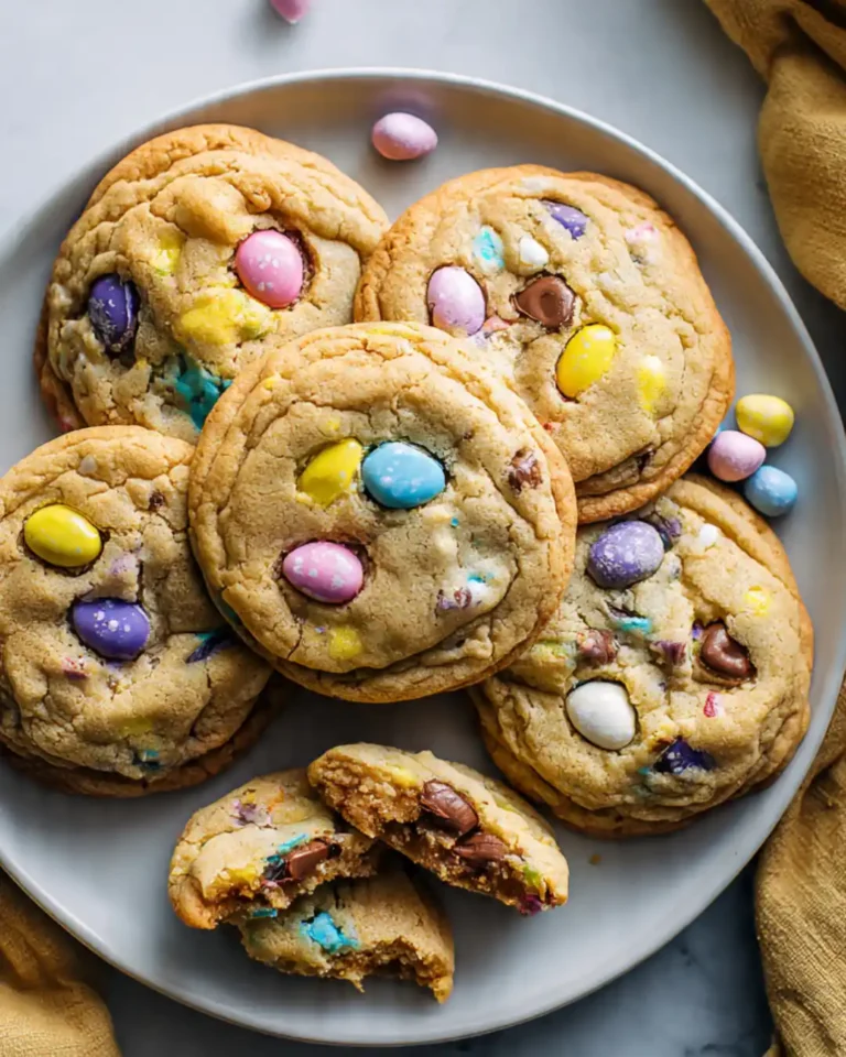 Decadent Cadbury Egg Cookies