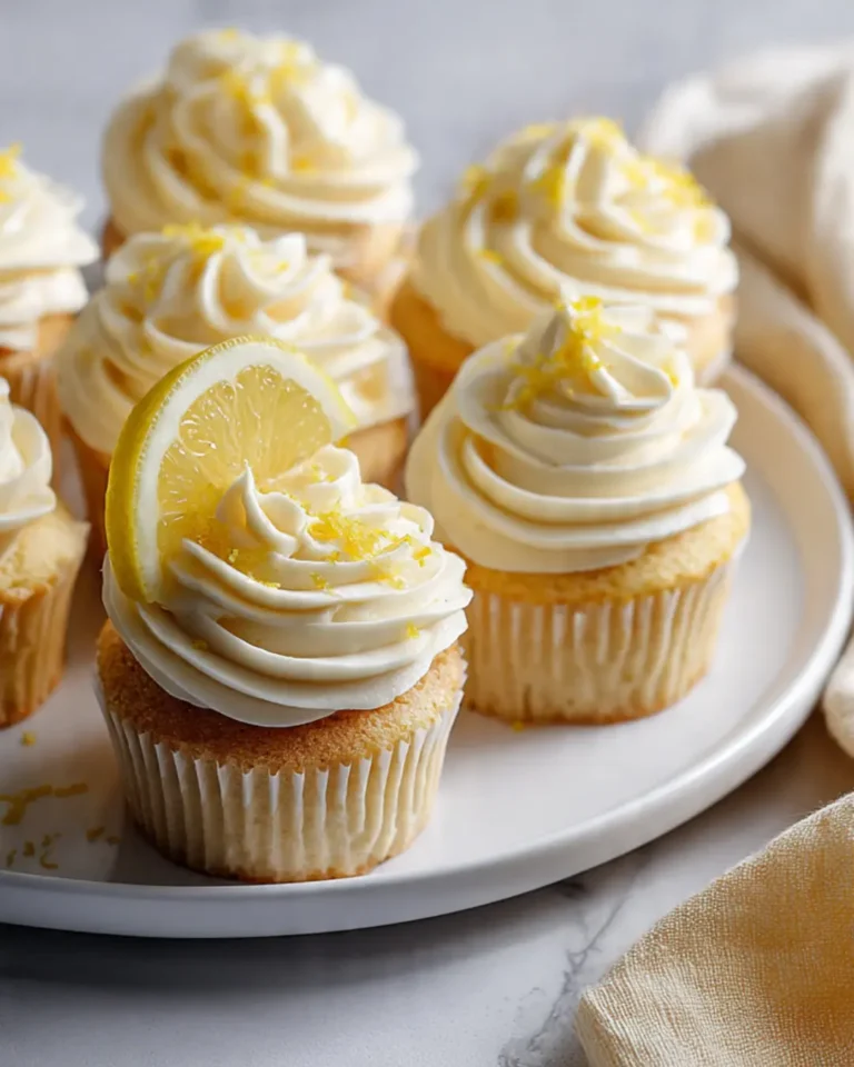 Sunny Lemon Cupcakes
