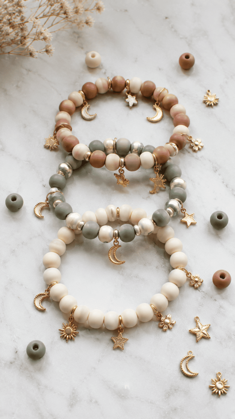 10 Summer Clay Bead Bracelet Ideas That Are So Pretty and Fun to Make
