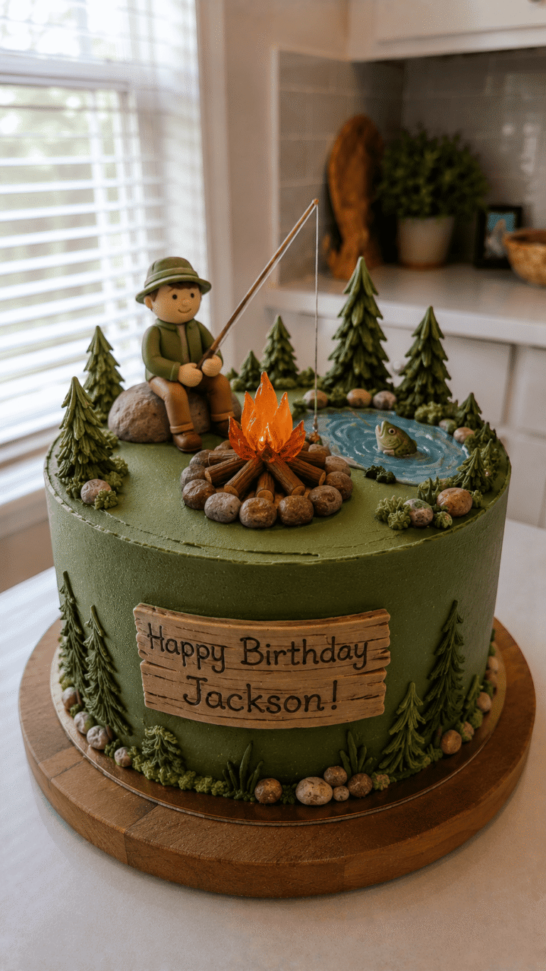 15 Fishing Birthday Cake Ideas That Are Cute, Fun, and Actually Worth Making