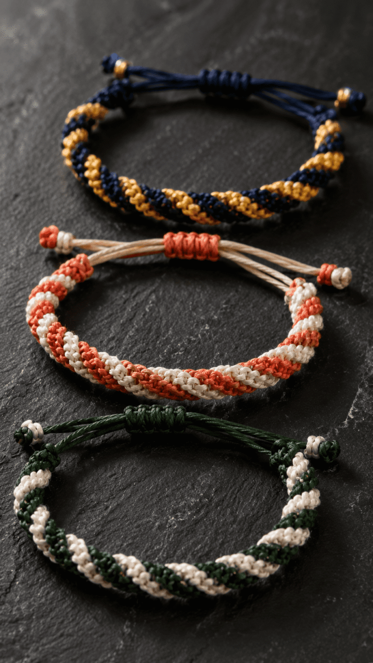 10 Easy DIY String Bracelets - Bakewitheva