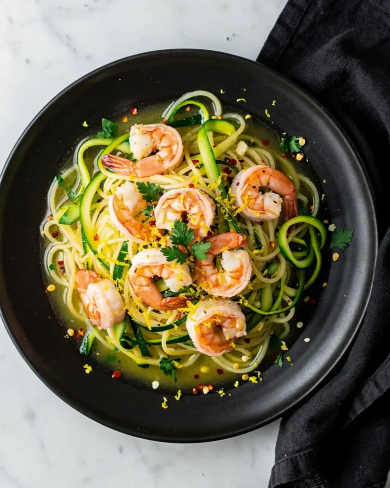 Low Cal Shrimp Pasta