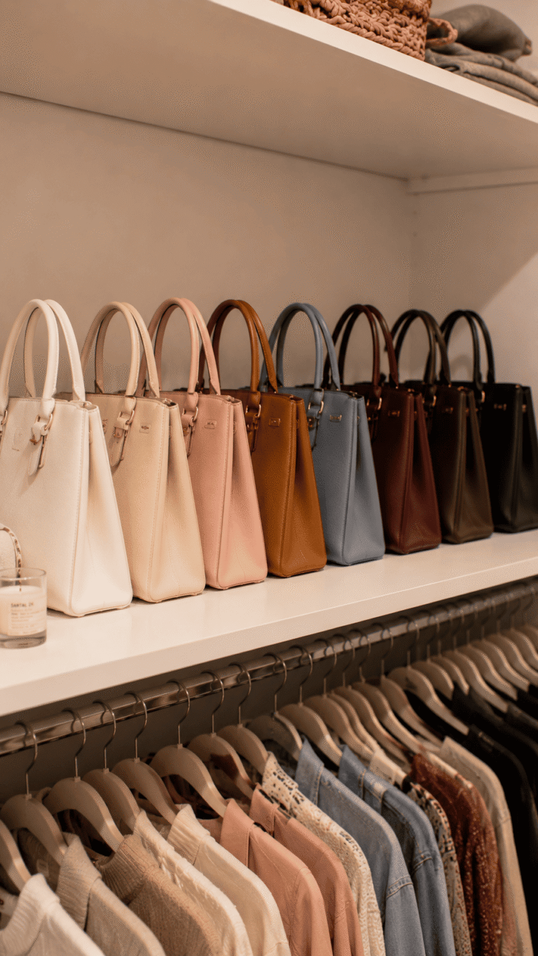 10 Purse Organization Ideas That Will Finally Give Your Bags a Proper Home