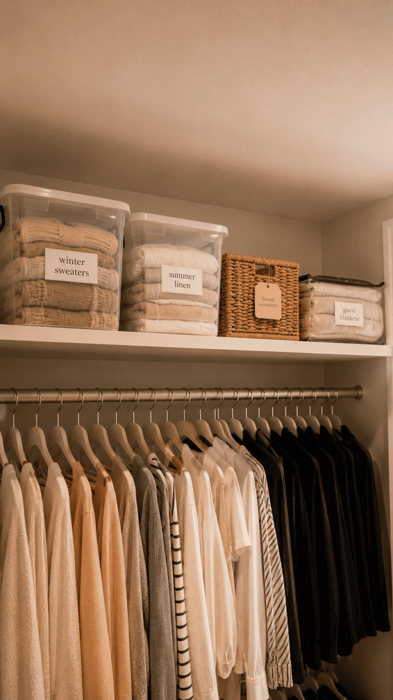 13 Small Walk-In Closet Organization Ideas That Will Make Your Tiny Walk-In Work So Much Harder for You